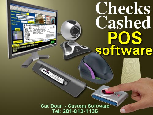 Checks Cashed POS Software